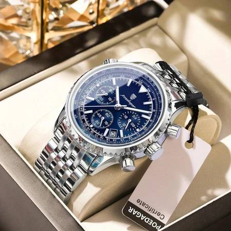 Herrenchronograph „Blue Steel Master“